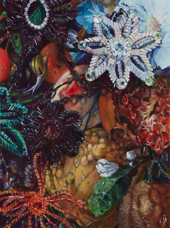 Not in the hall of fame - 120/90 cm Acryl/Linnen 