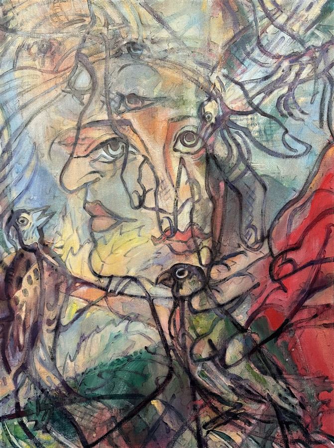 zonder titel - 120/90cm Acryl/Linnen